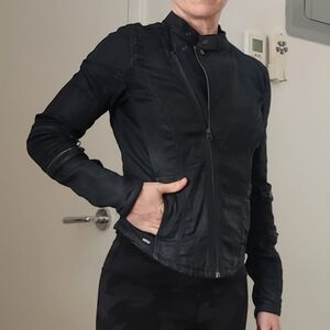 G-Star Women's Black Leather Jacket